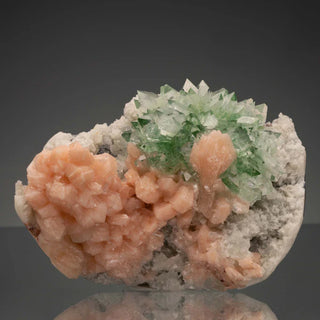 zAW |  Green Apophyllite and Stilbite