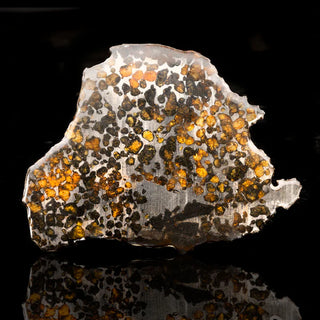 zAW |  Sericho Pallasite Meteorite Slice // 181 Grams