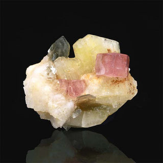 zAW |  Pink Apatite With Muscovite on Microcline // 80 Grams