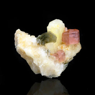 zAW |  Pink Apatite With Muscovite on Microcline // 80 Grams