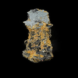 zAW |  Hematite with Rutile From Brazil on Lucite Base