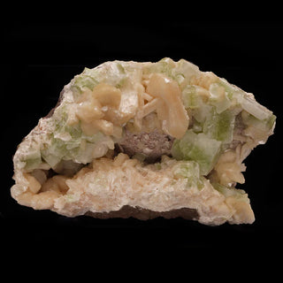 zAW |  Stilbite and Green Apophyllite from India // 10.5 Lb.