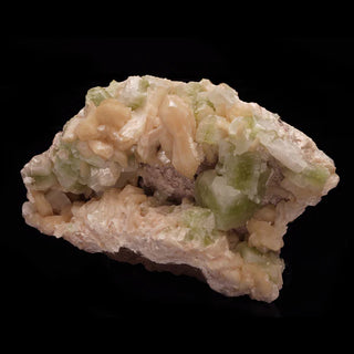 zAW |  Stilbite and Green Apophyllite from India // 10.5 Lb.