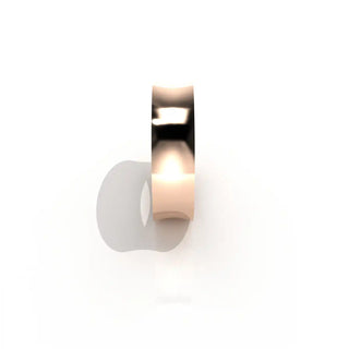 Wedding Band | Concave | 14K Rose Gold | JWD-CC | Standard Weight