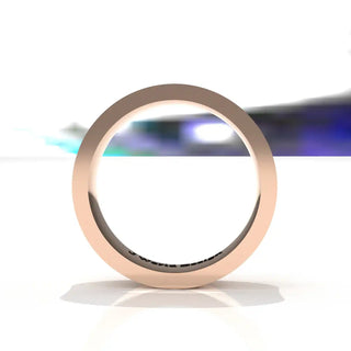 Wedding Band | Concave | 14K Rose Gold | JWD-CCL | Lightweight