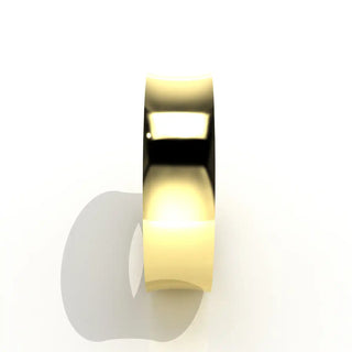 Wedding Band | Concave | 14K Yellow Gold | JWD-CCL | Lightweight