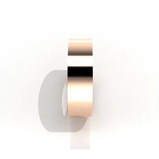 Wedding Band | Flat | 14K Rose Gold | JWD-FIR | Standard Weight