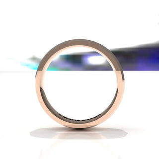 Wedding Band | Knife Edge | 14K Rose Gold | JWD-KER | Standard Weight