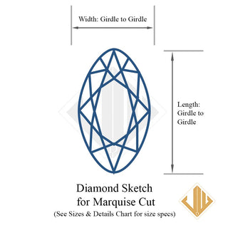 Lab Diamond | Loose Stone | Marquise Shape